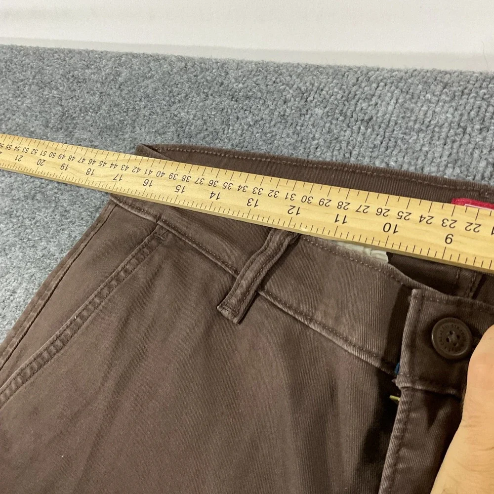 Levis XX Chino Standard Taper Pants Mens 32x34 Brown Stretch Chinos 85226-0139
